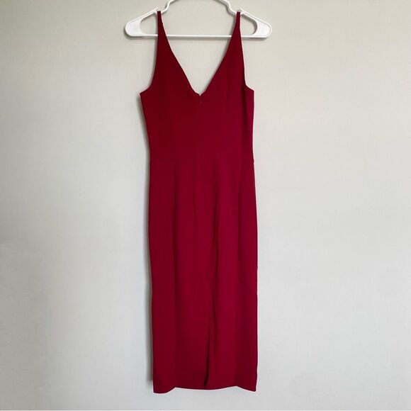 Dress The Population Anita Dress Garnet Deep Red  Size Small NWOT - Picture 9 of 14